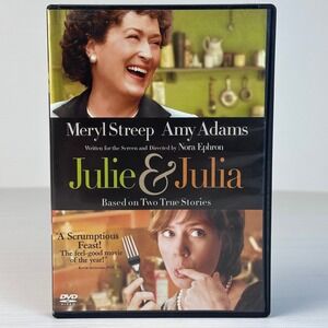 Julie & Julia DVD Meryl Streep Amy Adams Nora Ephron 2009 Comedy Drama Movie
